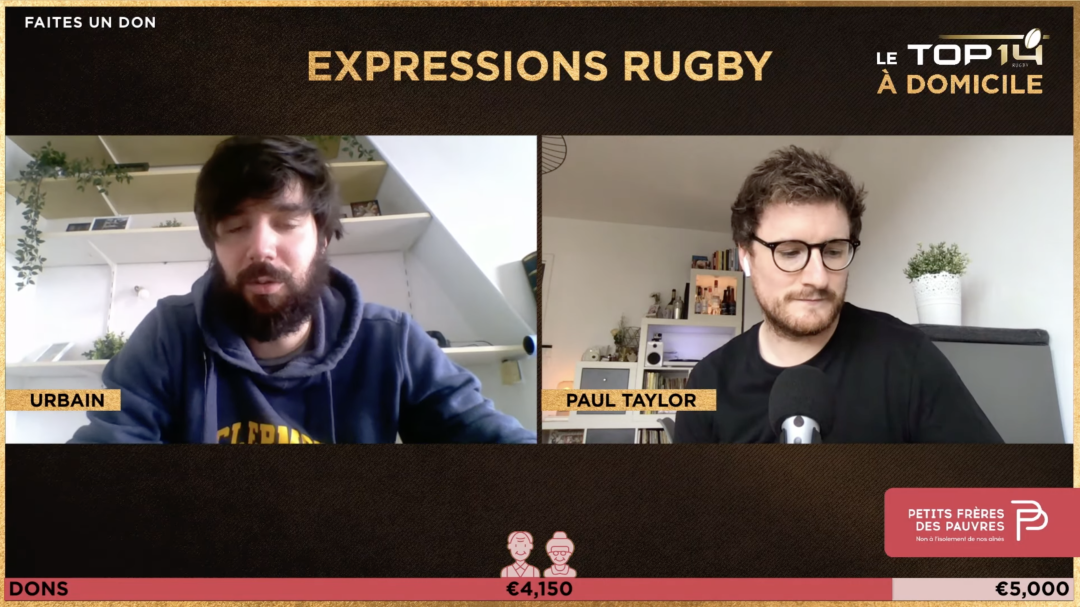 Le live solidaire - TOP 14 à domicile